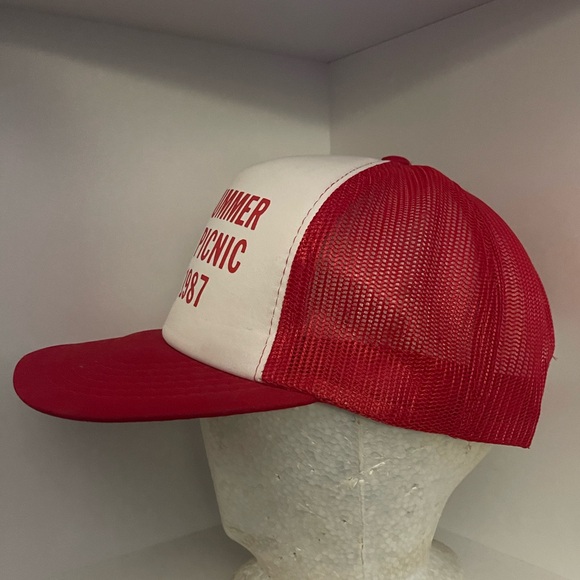 SUMMER PICNIC 1987 Trucker Hat SnapBack - Picture 2 of 5